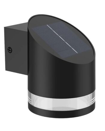 Philips Fyve Solcelle Væglampe       Sort