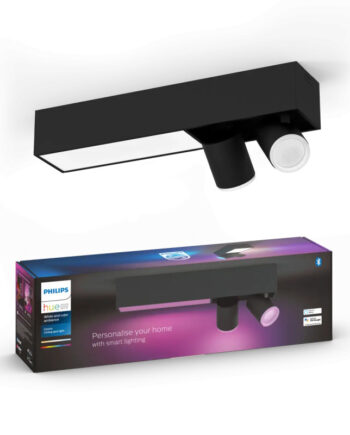 Philips Hue Centris White And Color Ambiance Led Loftspot Sort 2x5 7w