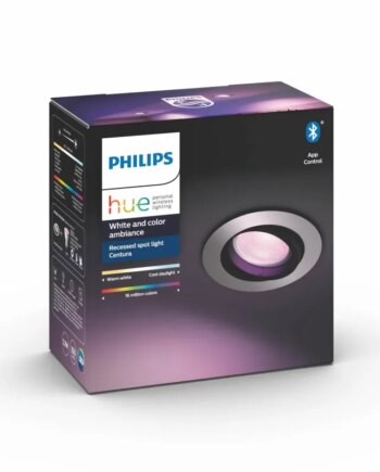 Philips Hue Centura Indbygningsspot Aluminium 1x5 7w 230v Rund