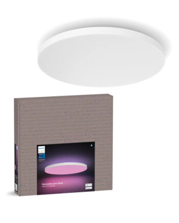 Philips Hue Datura White And Color Ambiance Rundt ø57   Cm Led Loftpanel   Hvid