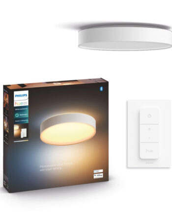 Philips Hue Devere White Ambiance Stor ø425 Mm Led Loftlampe Hvid Ip44 33 5w