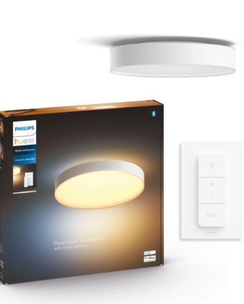 Philips Hue Enrave White Ambiance Ekstra Stor ø551 Mm Led Loftlampe Hvid 48w