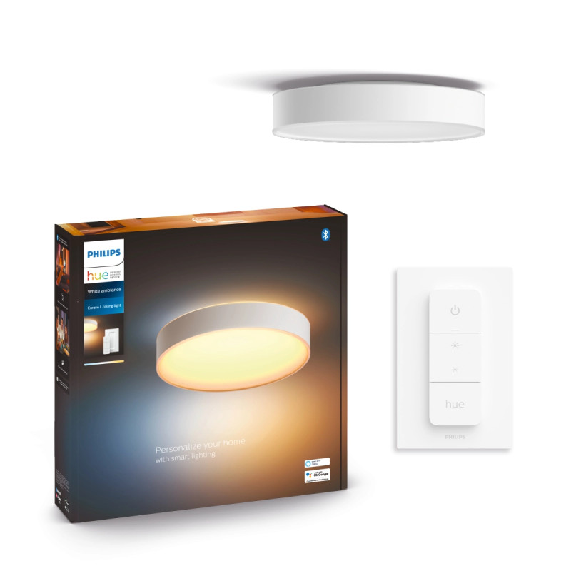 Philips Hue Enrave White Ambiance Stor ø425 Mm Led Loftlampe Hvid 33 5w