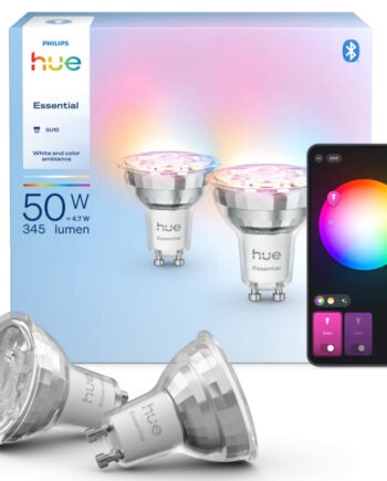 Philips Hue Essential White And Color Ambiance Gu10 Spotpære 345 Lm   7w  -pak