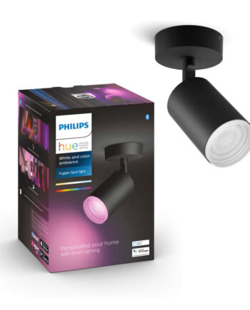 Philips Hue Fugato White And Color Ambiance Enkelt Loftspot Sort