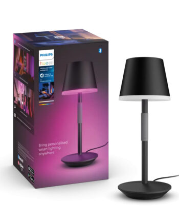 Philips Hue Go White And Color Ambiance Transportabel Bordlampe Sort