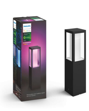 Philips Hue Impress White And Color Ambiance Lav Bedlampe Sort 230v Extension