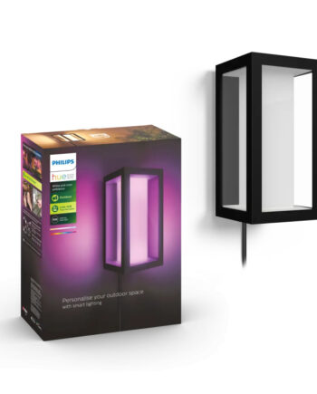 Philips Hue Impress White And Color Ambiance Væglampe Sort Low Volt Extension