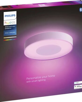 Philips Hue Infuse   Hue Ceiling Lamp White  White Color Ambience