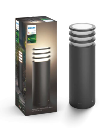 Philips Hue Lucca White Ambiance Lav Udendørs Bedlampe Antracit 9w