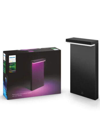 Philips Hue Nyro White And Color Ambiance Udendørs Bedlampe Sort 13 5w
