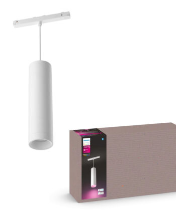 Philips Hue Perifo White And Color Ambiance Cylinder Pendel Hvid