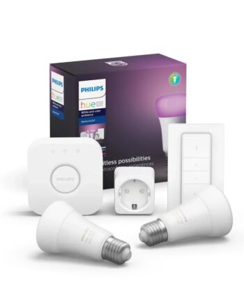 Philips Hue Starterkit   Pærer E27 White Color Ambience