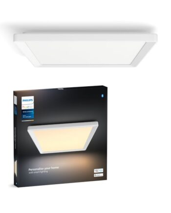 Philips Hue Tento Hue Wa Slim Loftlampe Sq   Hvid Loftlampe White Ambiance