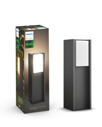Philips Hue Turaco White Udendørs Bedlampe Antracit 9w