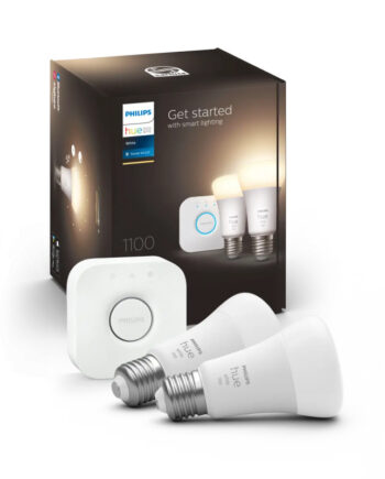 Philips Hue White A60 Led Pære E27 Startsæt 1100 Lm  -pak Med Bridge