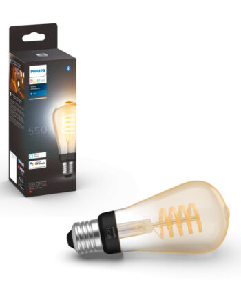 Philips Hue White Ambiance Filament St64 Led Pære E27 40w Bluetooth