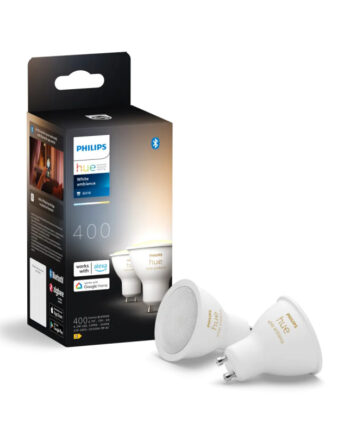 Philips Hue White Ambiance Gu10 Spotpære   2w Bluetooth  -pak