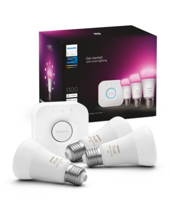 Philips Hue White And Color Ambiance A60 E27 Startsæt 1100 Lm 9w  -pak