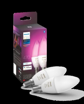 Philips Hue White Color Ambience 4w B39 E14  2p 929002294205