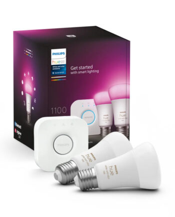 Philips Hue White And Color Ambiance Startsæt Med   A60 E27 Pærer 9w
