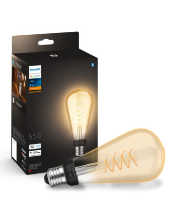 Philips Hue White Filament Led Stor Edison St72 E27 7w