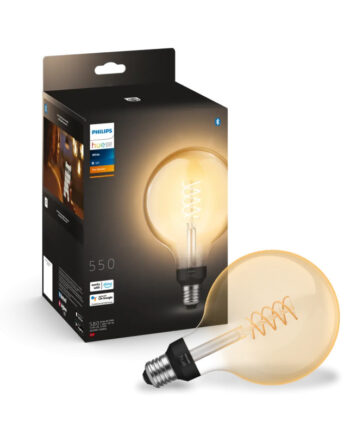 Philips Hue White Filament Led Stor Globe G125 E27 7w