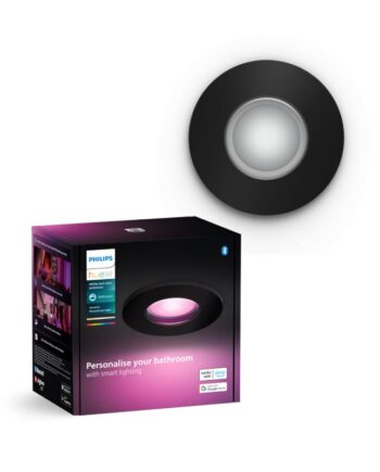 Philips Hue Xamento Hue Recessed Sort 1x4 2w Spot White Color Ambience