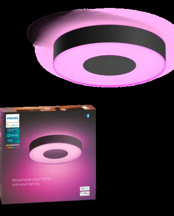 Philips Hue Xamento   Hue Ceiling Lamp Black White Color Ambience