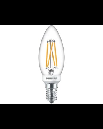 Philips Ledclassic Filament 25w Kerte E14   Varm Hvid Klar Dæmpbar    Stk 8718699645908