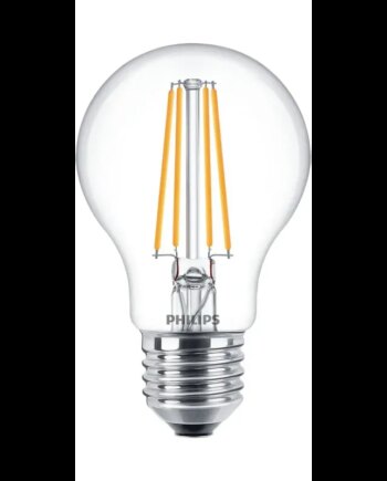 Philips Ledclassic Filament  60w  E27  Varm Hvid  Klar Ikke Dæmpbar   -stk  8718699664664