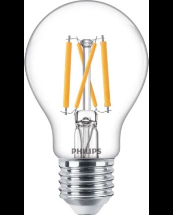 Philips Ledclassic Filament 40w Standard E27 Varm Hvid Klar Dæmpbar    Stk 8718699645861