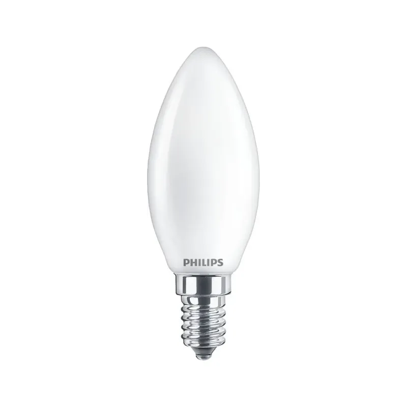 Philips Ledclassic Kerte  40w  E14  Varm Hvid  Mat Ikke Dæmpbar   -stk  8718699664848