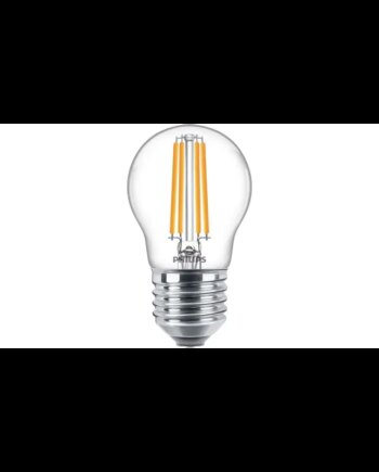 Philips Ledclassic Filament 60w Krone E27 Varm Hvid Klar Ikke Dæmpbar    Stk 8718699648800