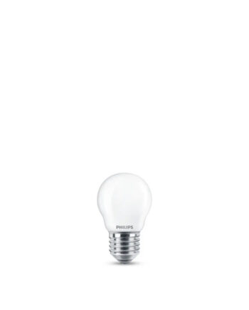 Philips Led Glas Krone  60w  E27  Varm Hvid  Mat Ikke Dæmpbar    Stk 8718699648862