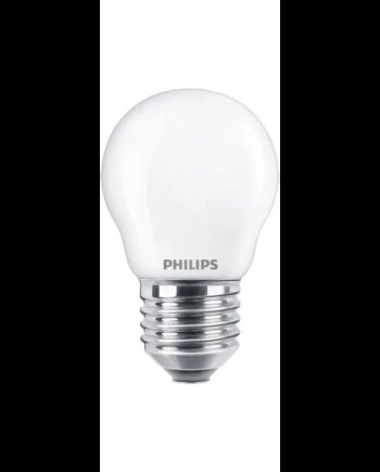 Philips Ledclassic Krone  40w  E27  Varm Hvid  Mat Ikke Dæmpbar   -stk  8718699664886