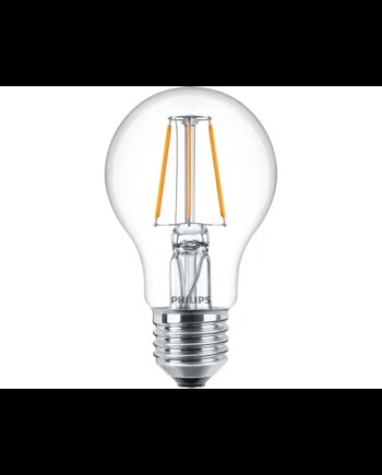 Philips Ledclassic Filament  40w  E27  Varm Hvid  Klar Ikke Dæmpbar   -stk  8718699665265