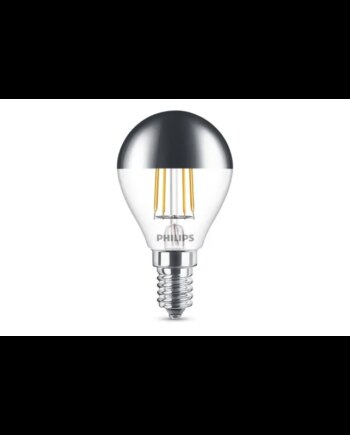 Philips Led Filament Topforspejlet 35w Krone  E14  Klar  Ikke Dæmpbar    Stk 8718696750827