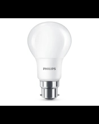 Philips Led Plast 60w  Standard  Varm Hvid Mat  E27  Ikke Dæmpbar    Stk 8718696577158
