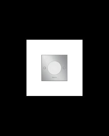 Philips Mygarden Crust Indbygningsspot Led  Stål 1x3w
