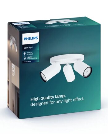 Philips Myliving Pongee Plate Spiral Hvid 3xnw 8718696164822