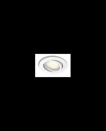 Philips Shellbark Led-indbygningsspot  Hvid 1x4 5w