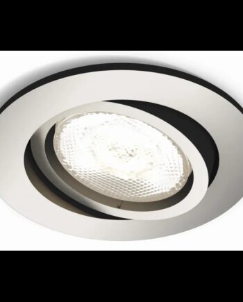 Philips Shellbark Led-indbygningsspot  Mat Krom 1x4 5w