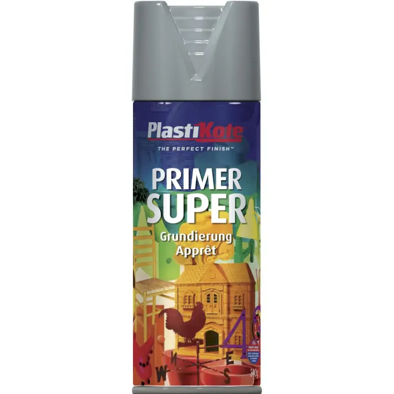 Plasti Kote Pk Super Primer 1148 Grå 400ml