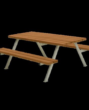Plus Alpha Bord Bænkesæt 177 Cm Teak