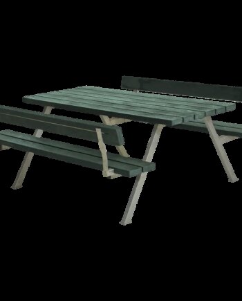 Plus Alpha Bord Bænkesæt     Ryglæn 177 Cm Retex Grøn 187612-31