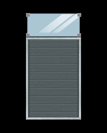 Plus Artura Komposithegn   Klart Glas 90ã 175 Cm 172316-