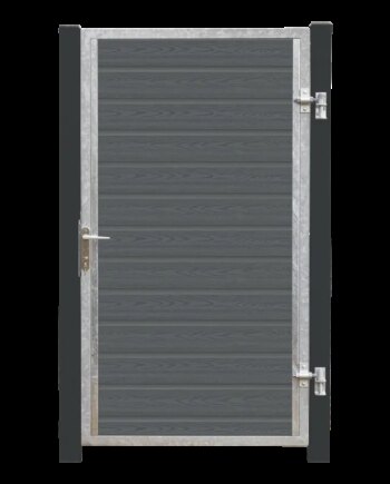 Plus Artura Kompositlåge Højrehængt 99ã 175 Cm   16 Cm Gråsorte Stolper 17274-21