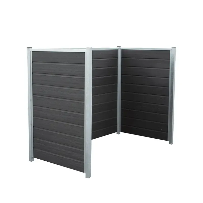 Plus Artura Renovationsskjul 189x99 Højde 135 Cm Skifergrå Struktur 16608-