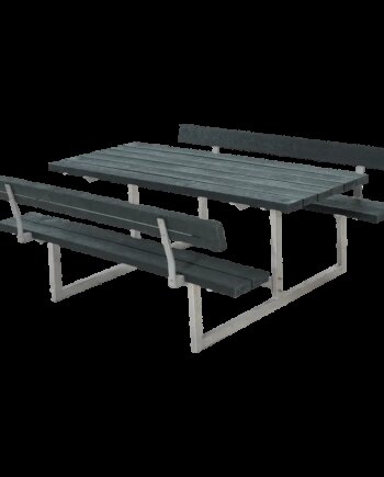 Plus Basic Bord Bænkesæt     Ryglæn 177 Cm Retex Grå 185812-38